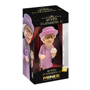 MiniX collectible miniature statue Queen Elizabeth II model 12763 — branded mini figurine
