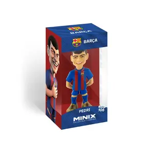 Коллекционная фигурка MiniX FC Barcelona — Педри, официальная лицензированная фигурка игрока, модель 13074