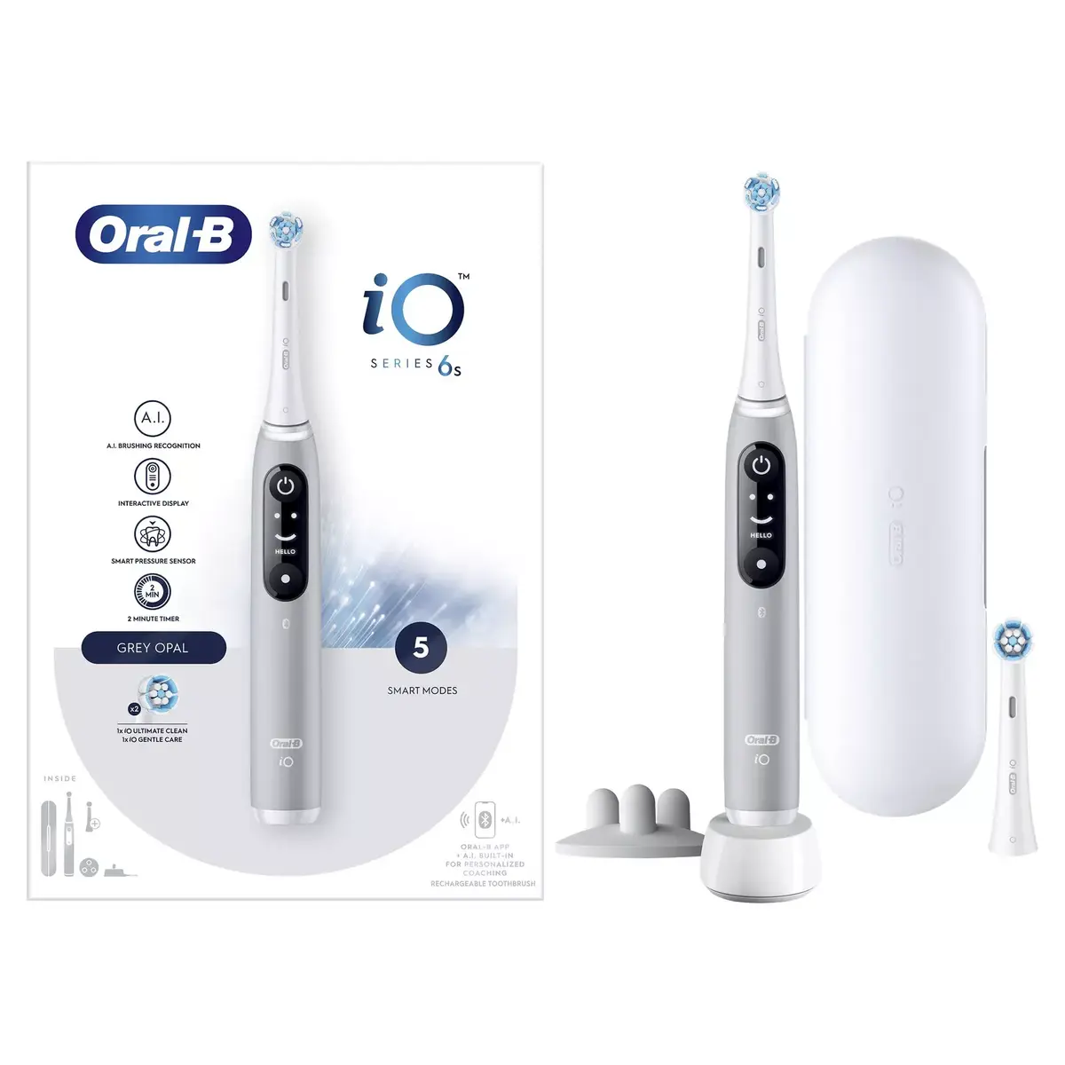 Vibrējoša zobu birste Oral-B iO 6S Photo 2