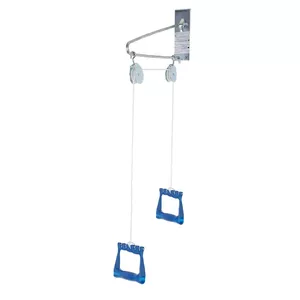 Overdoor pulley REHA FUND RF-881 adjustable height, blue, 750 g, for door-mounted hoist systems