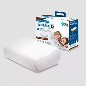 Orthopaedic pillow REHA FUND MORFEUSZ Classic 660 — foam, ergonomic head support, 480×300×140 mm