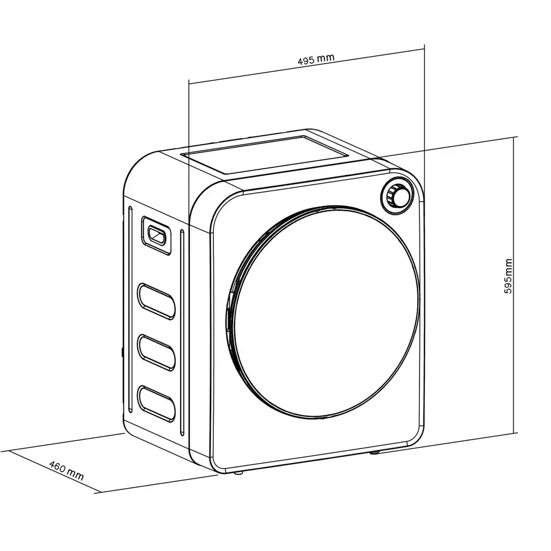 Электрическая сушилка GreenBlue GB410 Photo 3