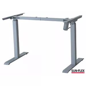 Augstumu regulējams rāmis SUNFLEX ADAPT I pelēks (modelis 350-01729) — galdam regulējams rāmis