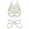 Боди-цепочка cottelli collection 24504456001 позолоченная Photo 5