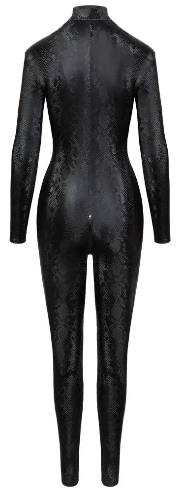 Комбинезон Cottelli Collection чёрный с узором «змея» Photo 12