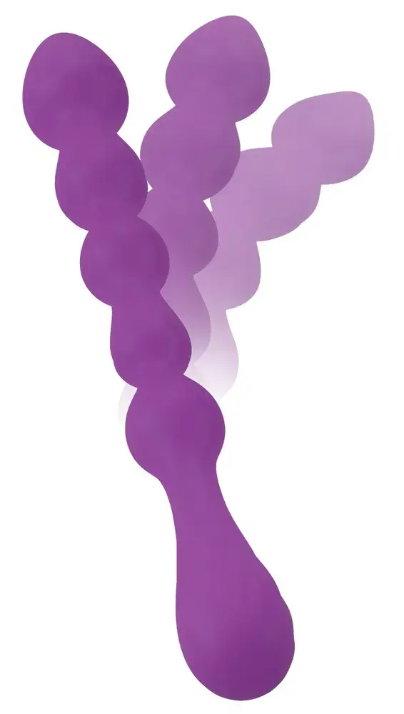 Анальные бусы you2toys Silicone Purple — 27.3 см Photo 2