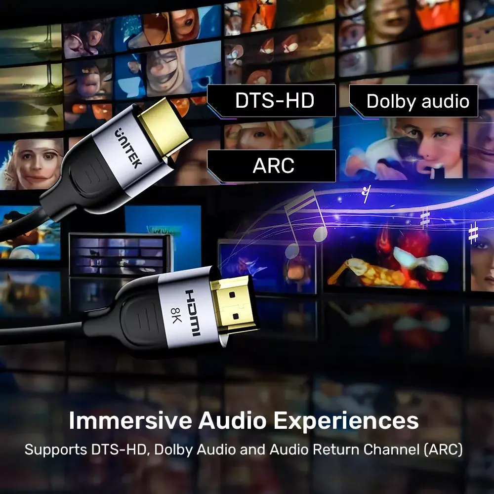 HDMI kabelis UNITEK C11086GY01-3M Photo 6