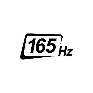 165Hz High Refresh Rate