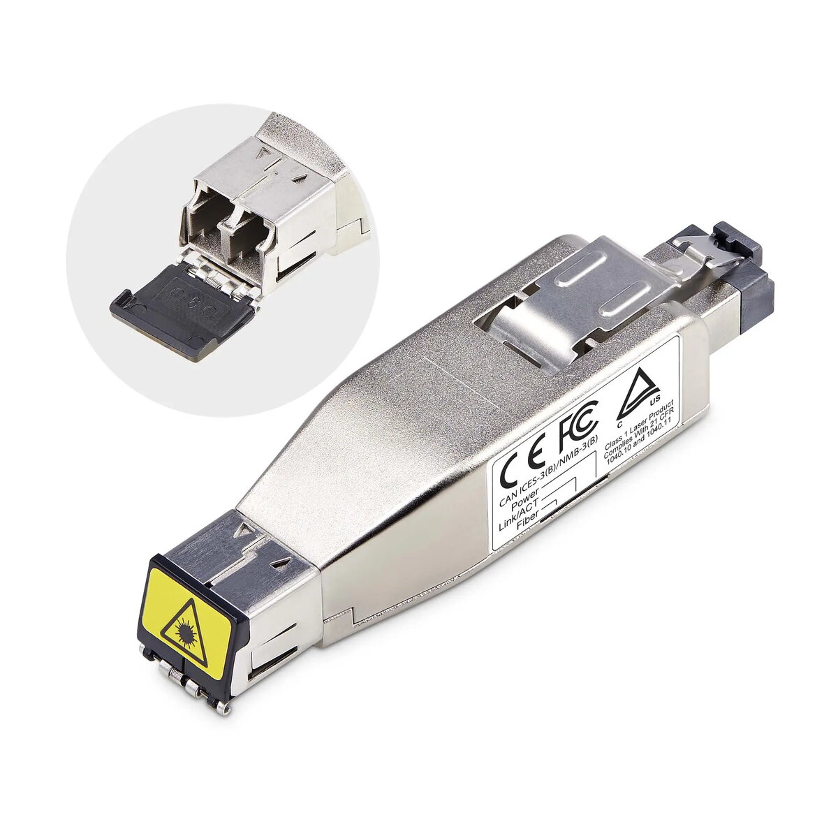 StarTech Gigabit optiskās šķiedras uz RJ45
