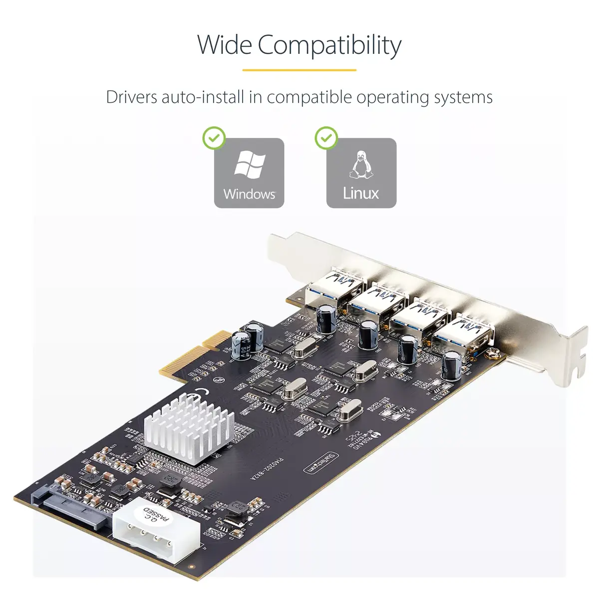 StarTech.com 4-Port USB PCIe Card Photo 10