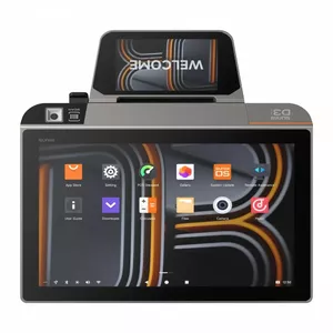 POS terminal SUNMI D3 MINI 10.1 inch projected capacitive touchscreen with USB and Bluetooth connectivity
