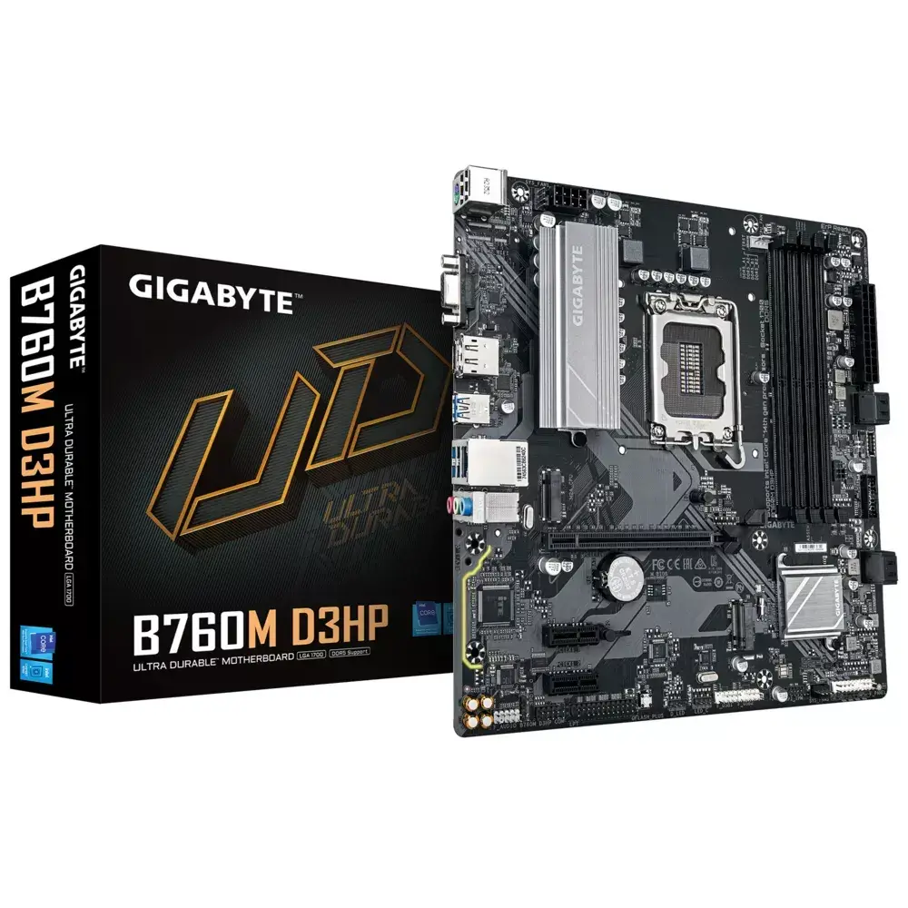Pamatplate GIGABYTE B760M D3HP, B760 Photo 2