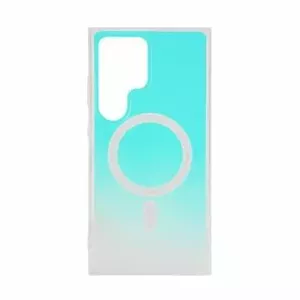 Protective Magnetic Case for Samsung Galaxy S24 Ultra by connect — Transparent Gradient Chameleon