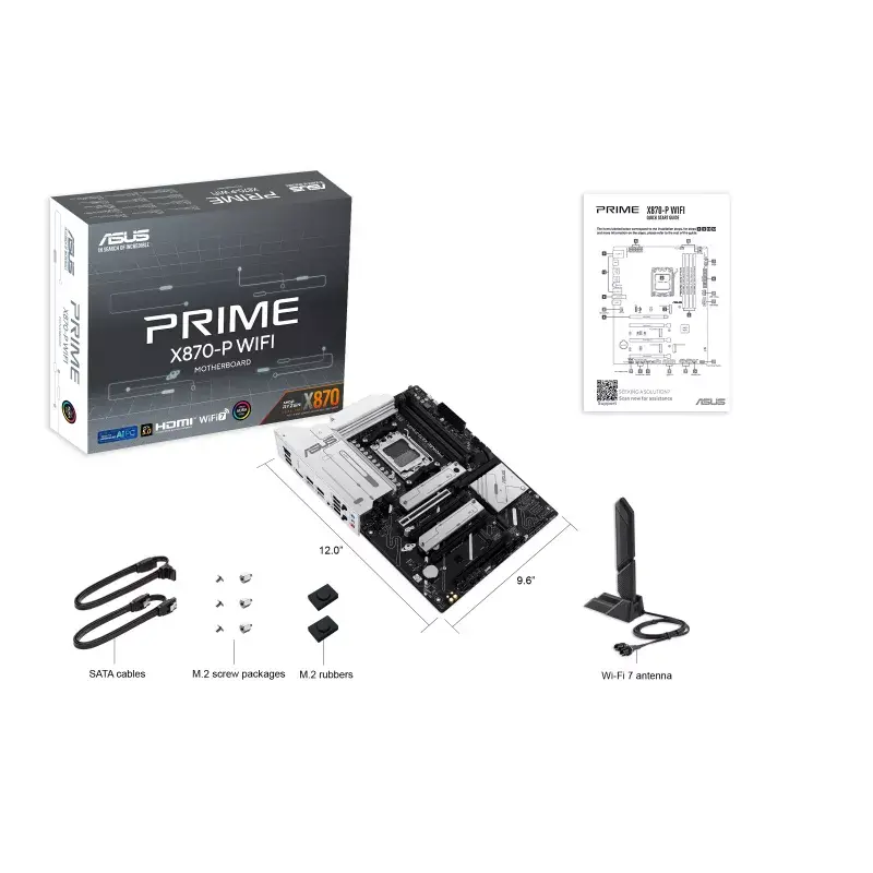 Mātesplate Asus Prime X870-P WIFI (Socket AM5, ATX) Photo 10
