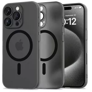Phone case Tech-Protect Magslim for iPhone 16 Pro Max — MagSafe compatible, matte black