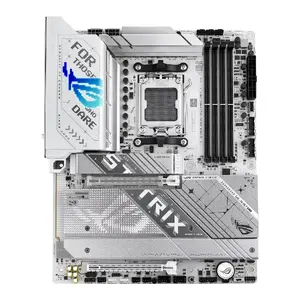 Mātesplate ASUS ROG STRIX X870-A GAMING WIFI — AMD X870, Socket AM5, ATX, DDR5, 4 DIMM, Wi‑Fi 7, Bluetooth 5.4, 4x M.2, USB4