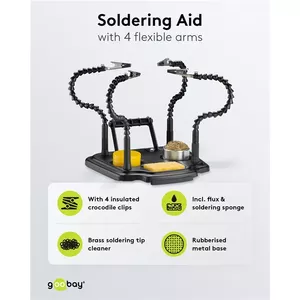 Extraction arm Goobay 61669 Black