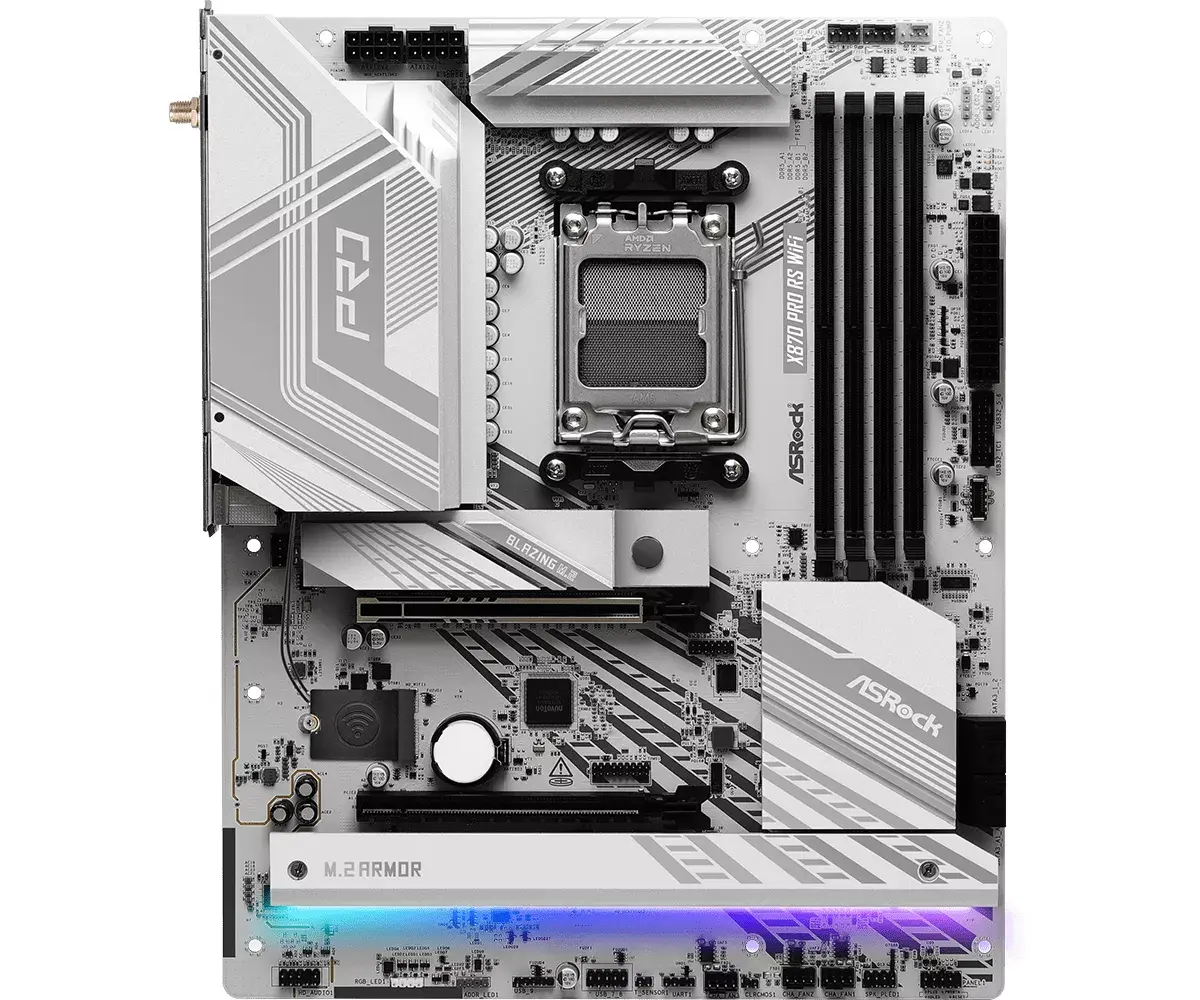 Материнская плата ASRock X870 Pro RS WiFi Photo 2