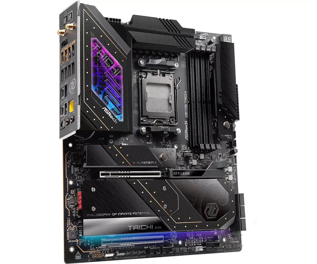 Материнская плата ASRock X870E Taichi (AMD X870E, Socket AM5) Photo 3