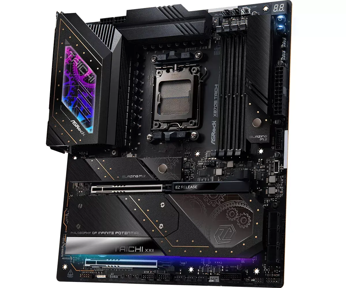 Материнская плата ASRock X870E Taichi (AMD X870E, Socket AM5) Photo 4