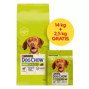 Sausa suņu barība Purina Nestlé Dog Chow Adult Lamm — 14 kg maisiņš, 25% olbaltumvielu, 12% tauku