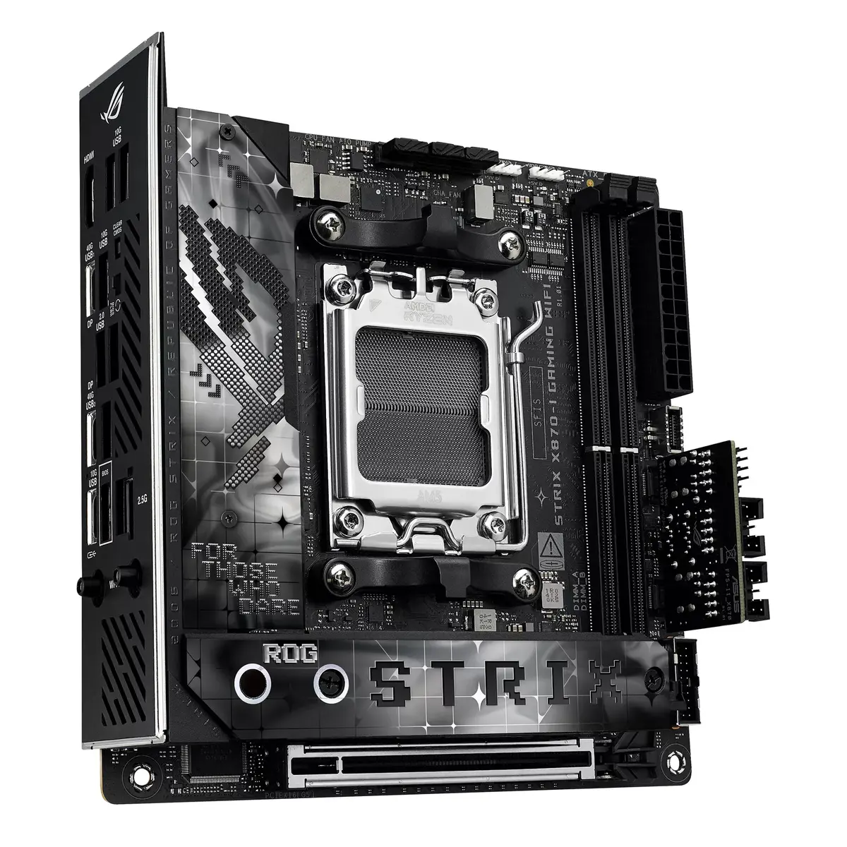 ASUS ROG STRIX X870-I GAMING WIFI mini ITX motherboard Photo 3