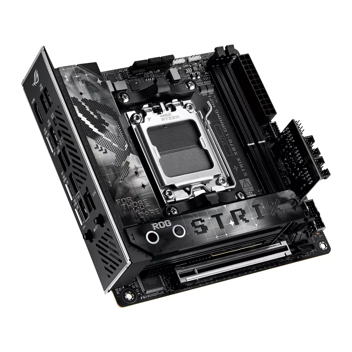 ASUS ROG STRIX X870-I GAMING WIFI mini ITX motherboard Photo 4