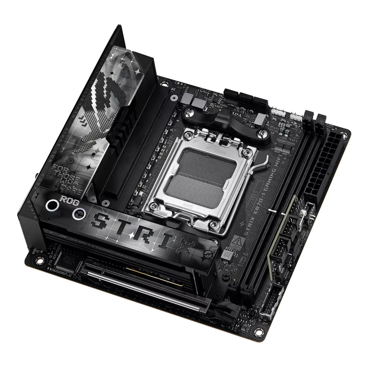 ASUS ROG STRIX X870-I GAMING WIFI mini ITX motherboard Photo 5