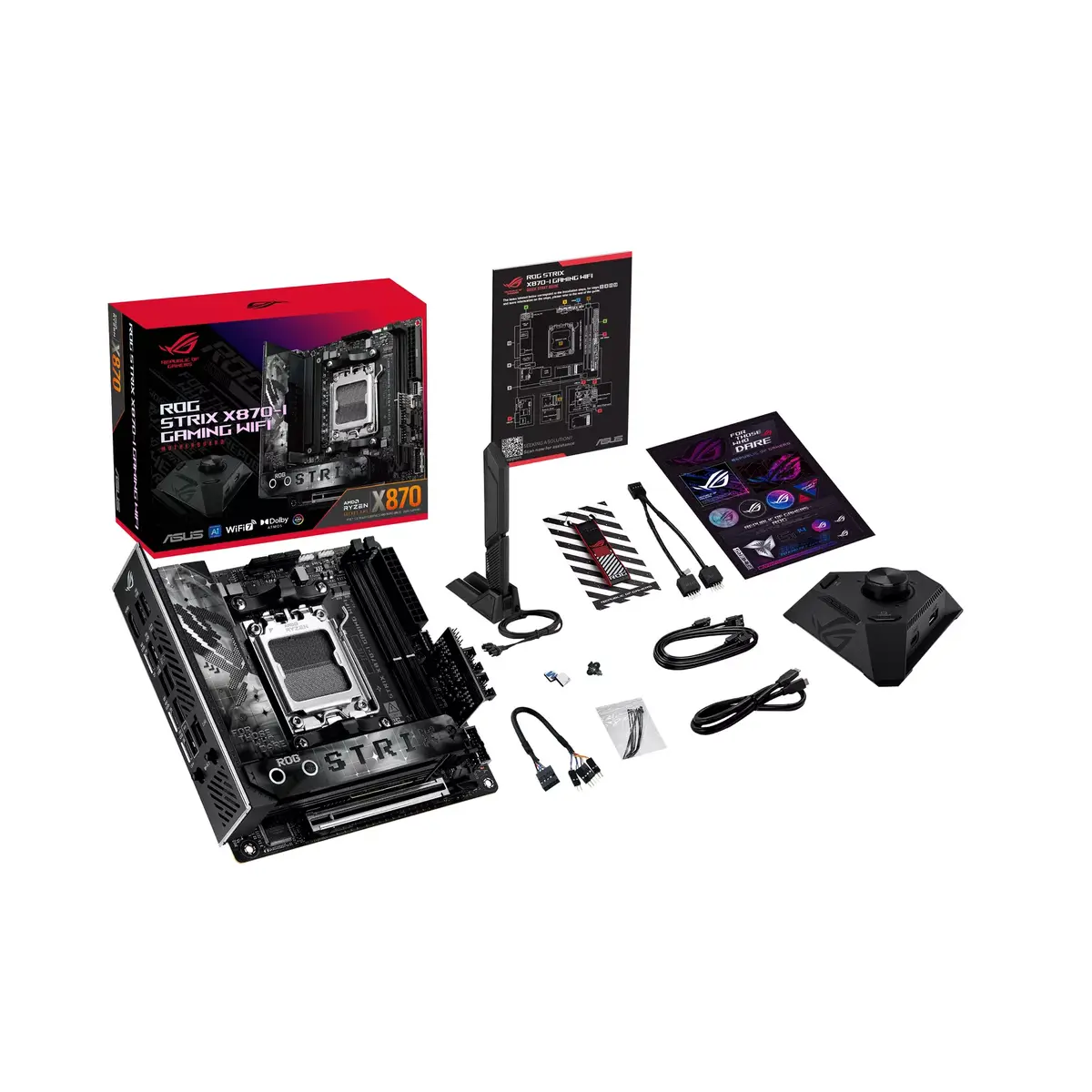 ASUS ROG STRIX X870-I GAMING WIFI mini ITX motherboard Photo 10