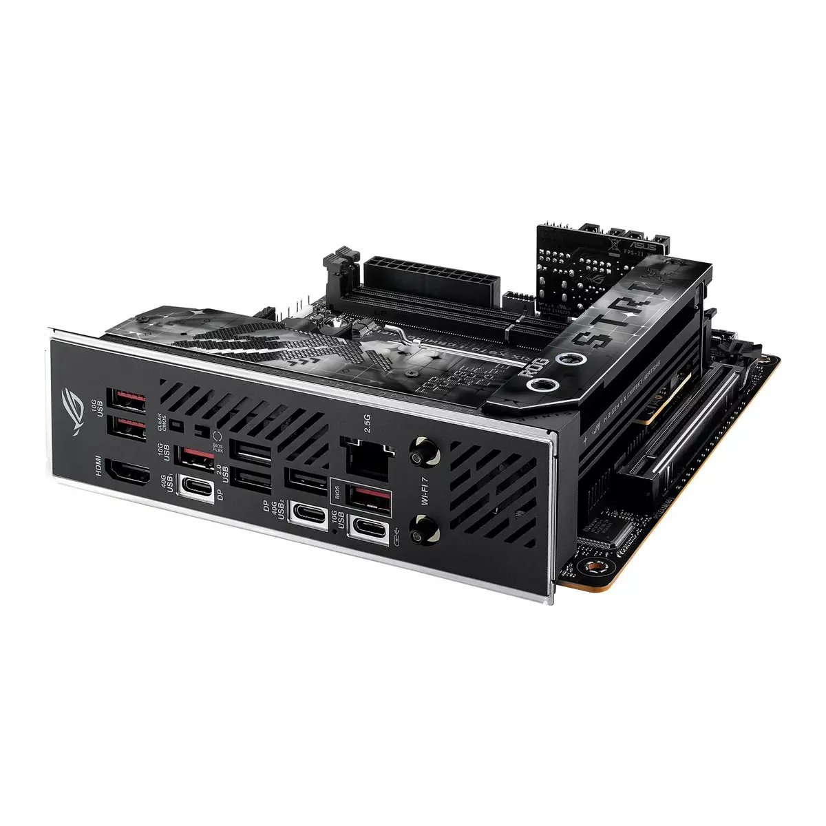 ASUS ROG STRIX X870-I GAMING WIFI mini ITX motherboard Photo 14