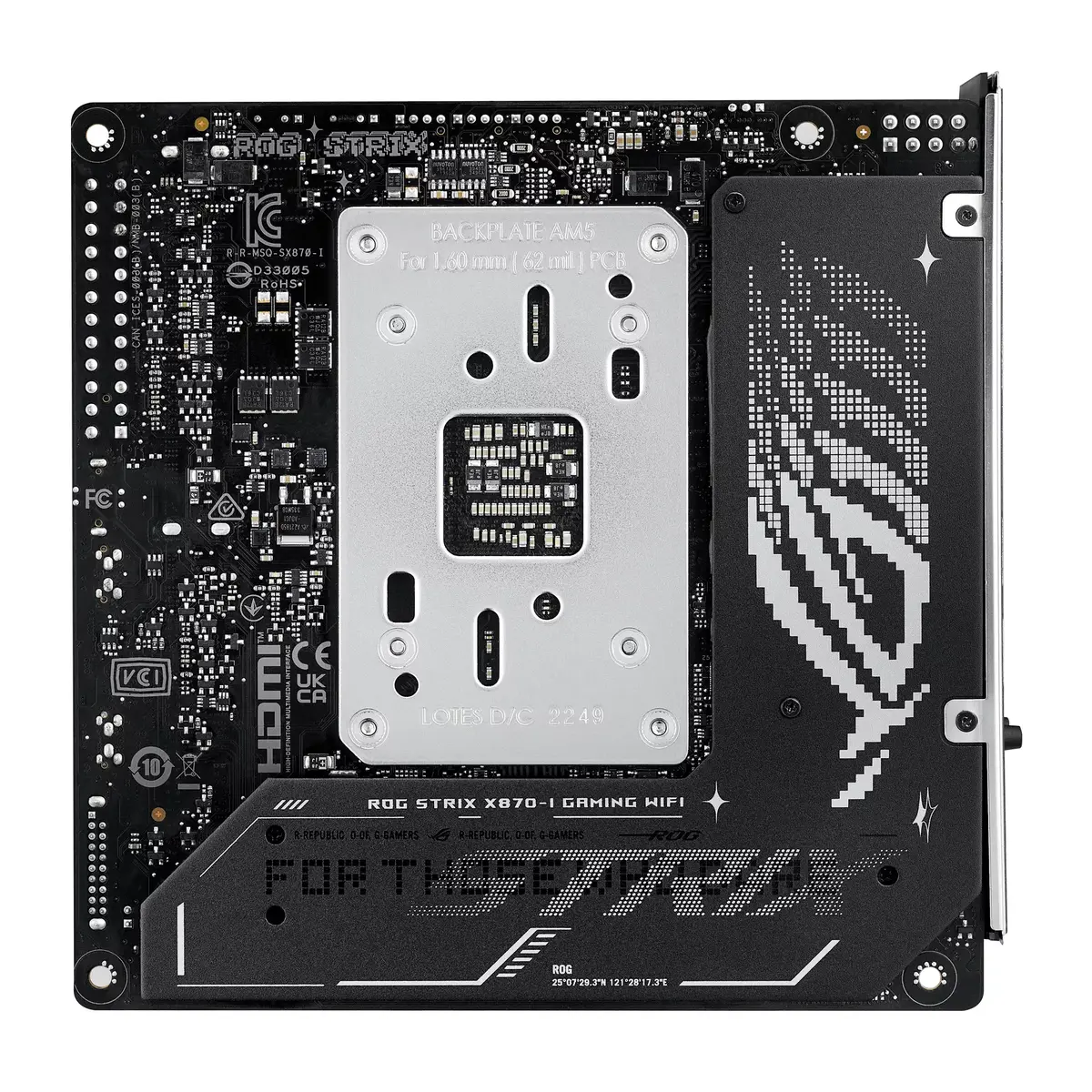 ASUS ROG STRIX X870-I GAMING WIFI mini ITX motherboard Photo 17