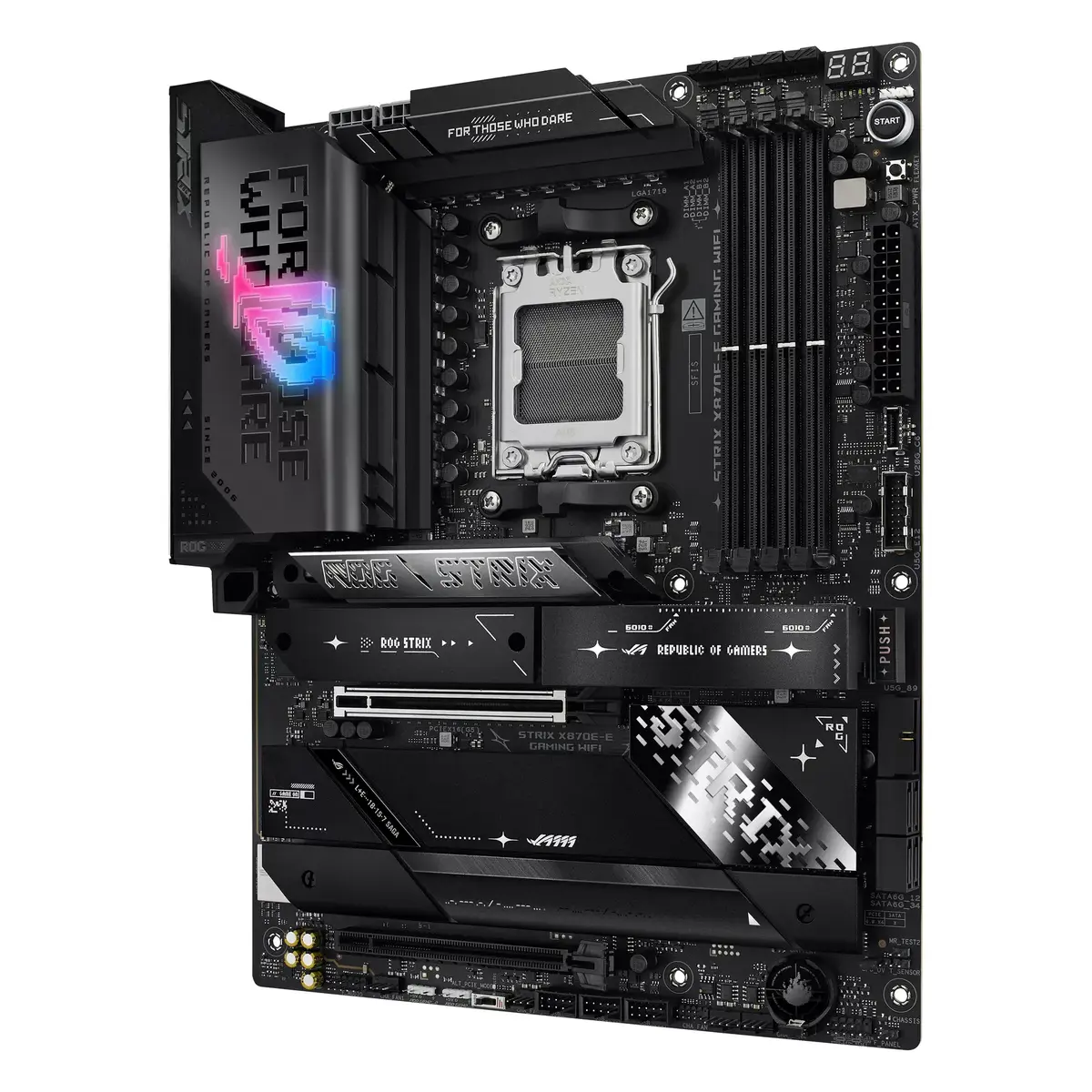 Mātesplate ASUS ROG STRIX X870E-E GAMING WIFI Photo 2