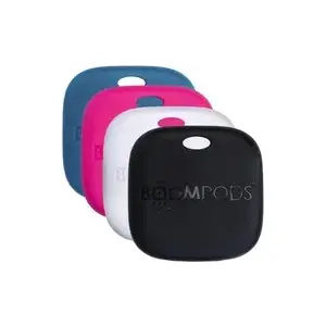 Перезаряжаемые метки Boompods Boomtag Rechargeable 4er — набор из 4 в чёрном, синем, белом, розовом