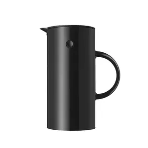 Termoss Stelton EM77 0.5L Melns Kempingam Ikdienas Lietošanai