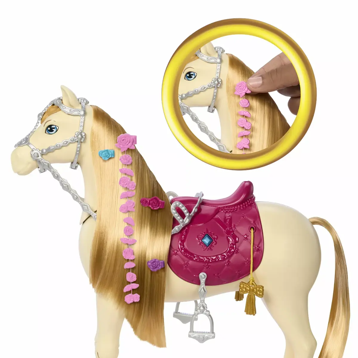 Lelle mājdzīvnieks Mattel Barbie Mysteries Lielā zirgu skrējiena Photo 10