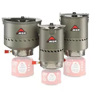 Canister stove MSR Reactor Stove System 3 cooking zones Green