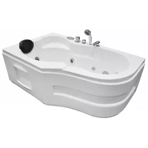 Bathtub AMUE AMO-0207 150×92 cm — massage bathtub, acrylic, 150x92 cm