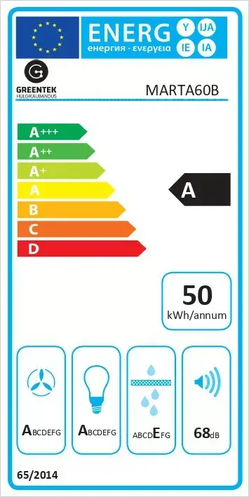 Встраиваемая вытяжка Greentek MARTA60B Photo 4