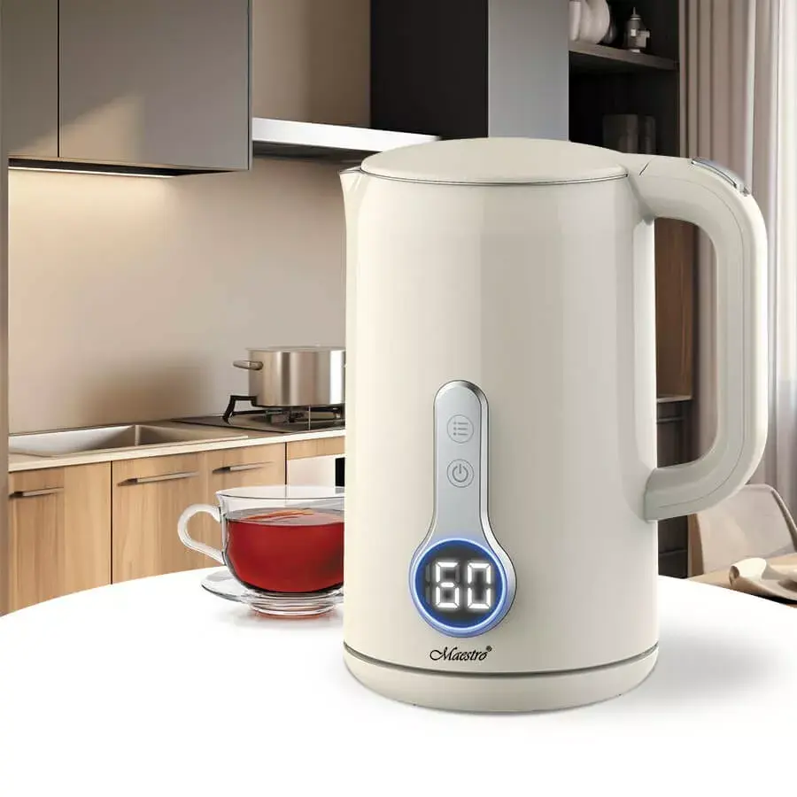 Maestro MR-025-IVORY electric kettle 1.7L Photo 3