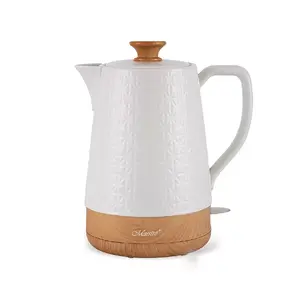 Electric kettle Maestro MR-076 1.8 L 1800 W Ceramic housing, White/Wood