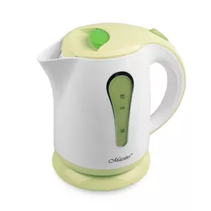 Electric kettle Maestro MR-028 1 L 1630 W Green, plastic housing, button control