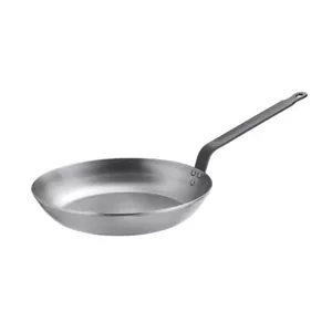 Frying pan Pintinox IT6536105420 20 cm — Excalibur series thick steel iron, nickel‑free, suitable for gas, electric, ceramic, induction