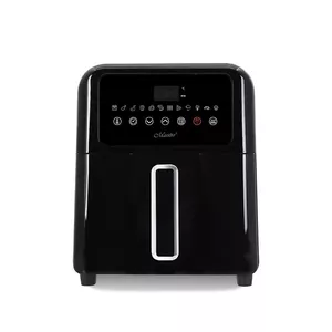 Gaisa fritieris Maestro MR-757, tilpums 6 L, 1700 W, regulējama 60–200°C, 12 programmas, melns/sudraba