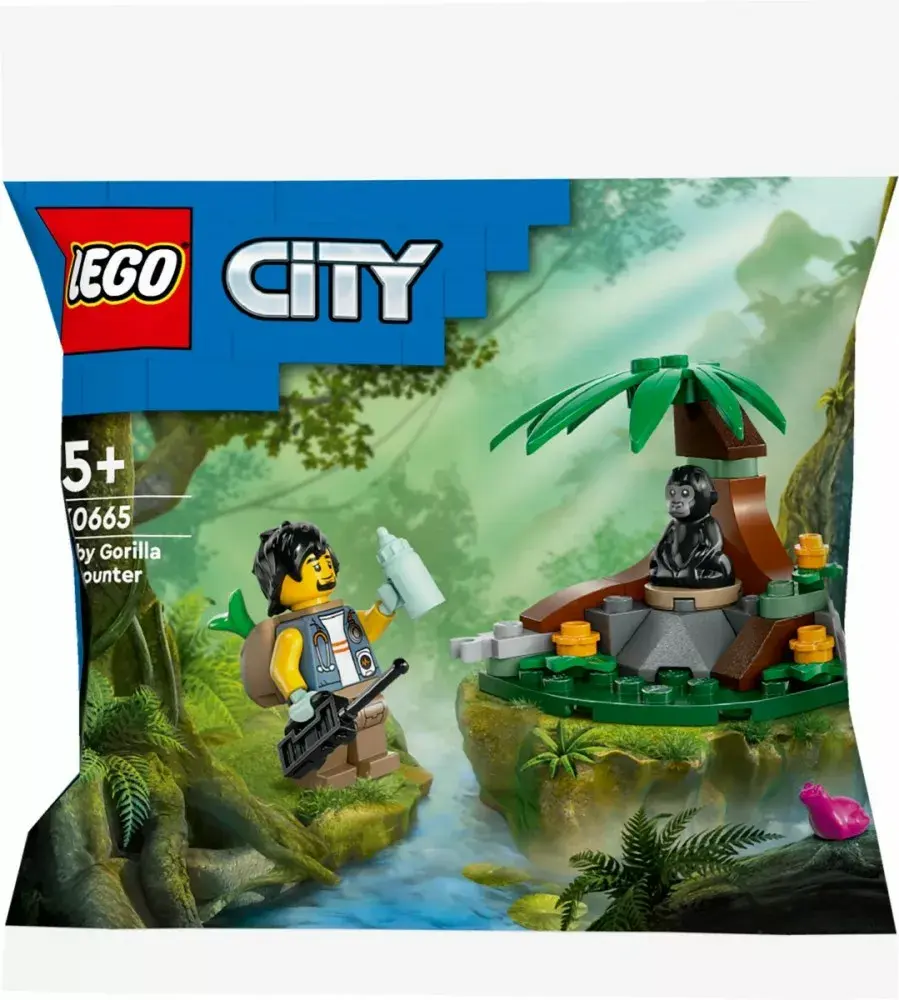 LEGO City Jungle Explorer Baby Gorilla 30665 Photo 2
