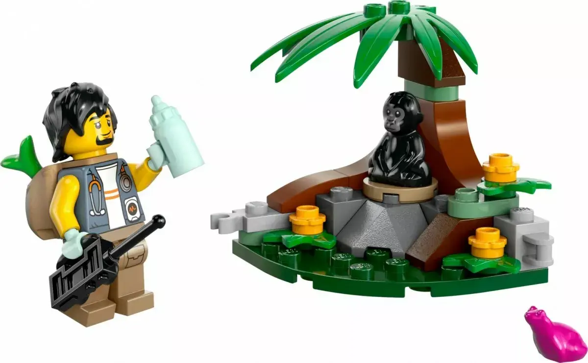 LEGO City Jungle Explorer Baby Gorilla 30665 Photo 4