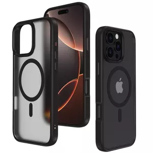 Чехол-накладка Mocco Signature для Apple iPhone 16 Pro Max с MagSafe – защитный чехол совместимый с MagSafe