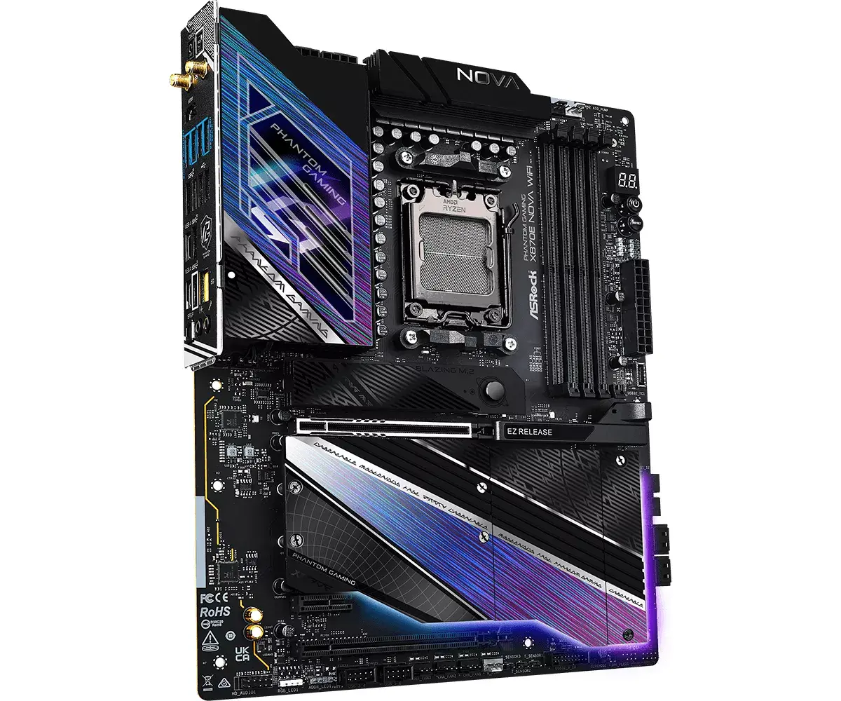 Материнская плата ASROCK MK X870E NOVA WIFI (Socket AM5) Photo 3