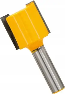 Router cutter DeWalt DT90011 — 8 mm shank, 22 mm diameter, 20 mm cutting length, 52 mm overall