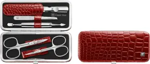 Набор для маникюра и педикюра ZWILLING 97653-003-0 — 5 предметов, кожаный футляр