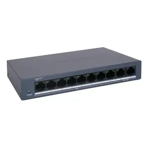Unmanaged Switch Hikvision DS-XS0110-P 10 Ports PoE Fast Ethernet